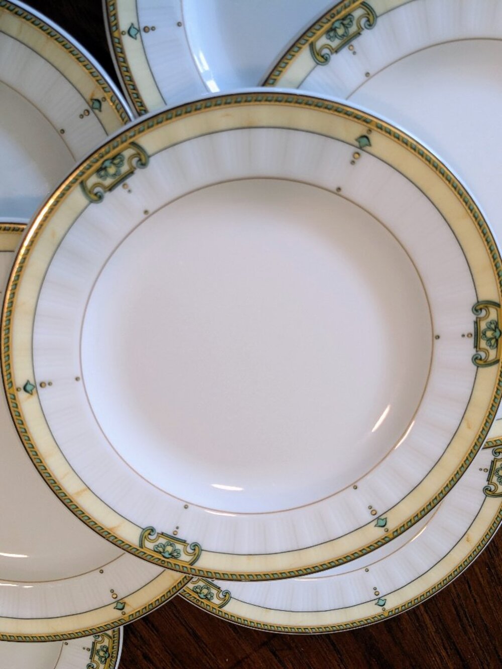 8 Eschenbach Fontana 6.25" Bread Butter Plates Fine German Porcelain 1998 Set